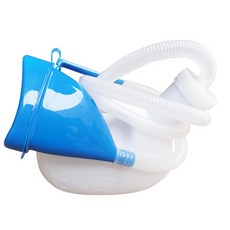 男用免站立尿壺 2L, 白色, 1個