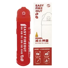 EASY FIREOUT 滅火神器【市售最強】環保無毒滅火器【MIT正廠公司貨】居家型, 1個, 500ml