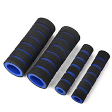 이프로 오토바이 자전거 킥보드 브레이크 손잡이 스펀지 커버, 1세트, 블루