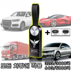 차량용 고음질 usb 고음절3000곡/5000곡노래모음집, 1개, 64GB
