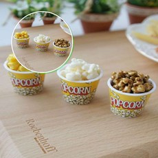 쌍문상회 영화관 마그넷 푸드마그네틱 모양 미니어쳐마그네틱 음식마그네틱 자석 푸드미니어처 미니어쳐마그넷 모형 팝콘 미니어처 음식모양자석 음식모양마그넷 택1 40872EA, 캬라멜