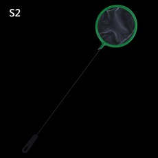 그물 수족관 미니 도구 탱크 액세서리 물고기 손잡이 둥근 캐치 낚시, S2