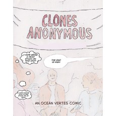 (영문도서)Clones Anonymous (A comic book) Paperback, Ocean Vertes, English, 9781918153286