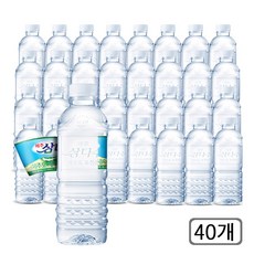 제주삼다수 그린 무라벨, 40개, 330ml