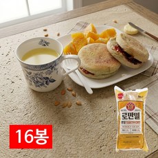 삼립 로만밀 통밀 잉글리쉬머핀, 16개, 240g