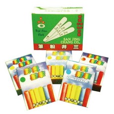 三井牌彩色粉筆/五彩粉筆 50支X48盒 (10支精裝 共2400支) X 3箱, 橘色, 1個