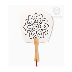민화샵 평부채 입문형 SDPPP003, 단청(SDPPP0038), 10개