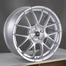 FK鋁圈 18吋 5/114.3 MAT05 輕量化設計提升操控 七號銀烤漆增添時尚感, 1個