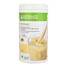 허벌라이프 포뮬라 1 뉴트리셔널 쉐이크 믹스 바닐라 750 그램, 1개, 750g