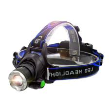 户外T6LED強力頭燈 爆亮頭燈 送18650電池x2 充電頭燈 登山 頭燈 工作燈 XML2釣魚燈 工作燈, 1個