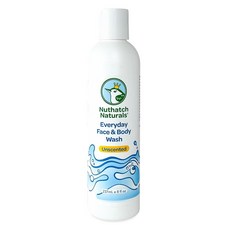 Nuthatch Naturals Everyday 페이스 바디 워시 어린이 부드러운 식물 기반 저자극성 클렌징 성 스킨 케어 165180