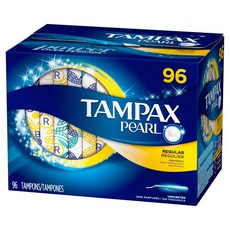 TAMPAX PEARL 레귤러 96 탐폰, 1개