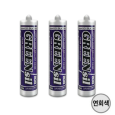 연회색 무초산 실리콘 다우그린실808, 3개