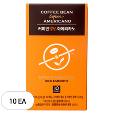 커피빈 캡틴 아메리카노 원두커피믹스, 1.6g, 10개입, 13개
