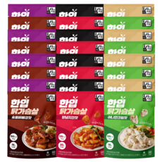 육식토끼 한입 닭가슴살 100g 6종 혼합 24팩, 24개