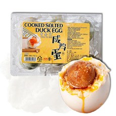 [천천중국식품]맛있는 절인 오리알 즉석식품 야딴, 360g, 1개