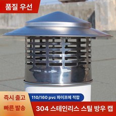 연통 덮개 레인캡 배기구 난로 덕트 뚜껑 굴뚝 방수, 250mm, 기본 색상