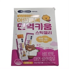 베베쿡 아연듬뿍 면역키움 스틱젤리, 5개, 280g