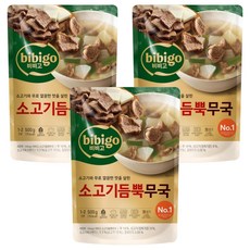 비비고 소고기듬뿍무국, 500g, 3개
