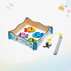 SCS 민화샵 얼음낚시 장난감 교구 놀이 세트 1개입 낚시세트