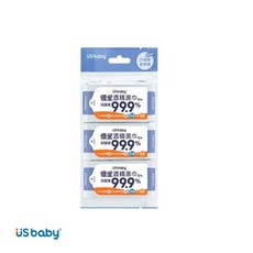 US baby 優生 酒精濕巾, 1個, 超迷你酒精濕巾8抽3入