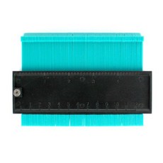 곡선 모양자 12cm/자/모형자/모양자/도형자/형상게이지/형틀게이지/곡선자/곡선모양자/곡선측정자/모양그리, 1개