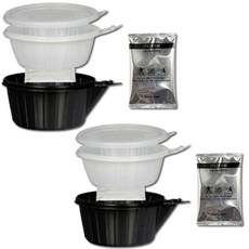 리브하우 발열라면 발열제 핫쿡볼 원형, 2개, 100g