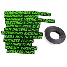 23Pcs 자기 3D 도구 주최자 레이블 쉬운 인쇄 미니 재사용 가능한 서랍 조직 새로운, 03 Green, 01 빠른