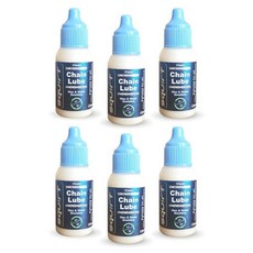 자전거용 스퀴트 저온 체인 윤활제 4온스 - 저온 전천후 자전거 체인 윤활제 - 소음 및 체인삭 감소를 위한 냉풍 윤활제, 6 pack, 15ml each