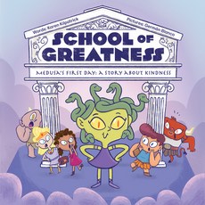 (영문도서) Medusa's First Day: A Story about Kindness Hardcover, Genius Cat Books, English, 9781938447297