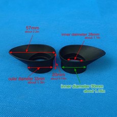 해외구매대행 제품안내 천체망원경 우주망원경 장거리 쌍안경 현미경 천체 망원경 고무 접안 렌즈 컵 아이 가드 커버 29-35mm 30mm 2 개 주문 전 확인사항 안내