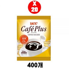 UCC 일본 액상 커피 포션 크림 프림 20개입 X 20팩 크리머 4.5ml 카페 플러스