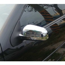 VW 福斯 Bora / Jetta 1999-2005 鍍鉻銀後視鏡蓋/後照鏡蓋/照後鏡蓋 保護蓋貼, 1個
