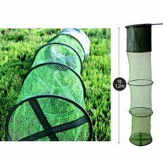 낚시 고기망 1.2m 어획 망 통발 조 그물 캐릭터 보조 장비 물고기 송어 대왕 바늘, 1.2m 1개, 1개