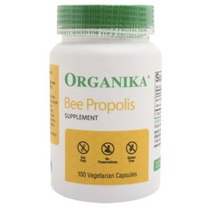 ORGANIKA 蜂膠素食膠囊, 100顆, 1罐