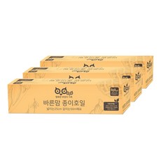 행복한부엉이가족 바른맘 종이호일 롤타입 25cm x 50m, 3개, 1개입