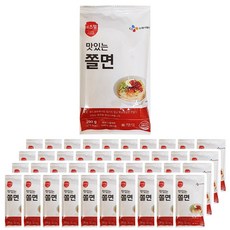 CJ 이츠웰 맛있는 쫄면, 200g, 40개