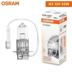 오스람 원래 H1 12V 55W 100W 노란색 빛 표준 램프 3200K 헤드 라이트 안개 자동차 할로겐 전구 OEM 품질