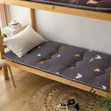 1인용 바닥 이불 가정용 두꺼운 매트릭스, 두꺼운-마음이 통하는
