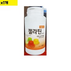식자재 식재료 도매 젤라틴가루 이슬 420g 1개 han+36069Gg, 본상품, 1