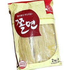 강원 쫄면 사리 2kg 6개 면 매운맛, 1개