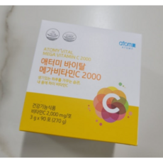 애터미 바이탈 메가비타민C 2000 3gx90포 DK, 270g, 1개