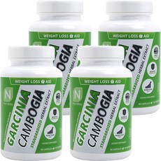 NutraKey 藤黃果膠囊 1500mg, 4個, 90 件