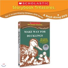 스콜라스틱 LEVEL 08 DVD+BOOK SCHOLASTIC MAKE WAY FOR DUCKLINGS, 1CD