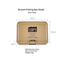 낚싯대 가방 타나고 보관 야외용 시냇물 낚시 도구 메신저 장비 다기능 몰리, 02 PI with rope