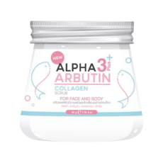 Precious Skin 熊果素3+Plus 膠原蛋白磨砂膏，50g，臉部和身體適用, 75g, 1件