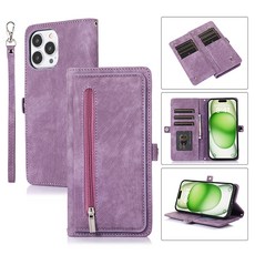 테일즈 아이폰16/프로/플러스/프로 맥스/16E 스트랩 어깨끈 지퍼포켓 다이어리