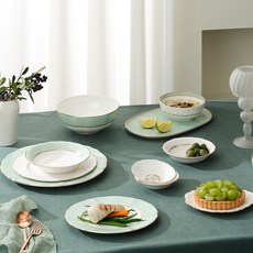 한국도자기 더로얄 낱개구매/ 공기대접외, 1개, 7인치접시