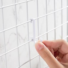 철망 네트망 메쉬망 후크 고리 소품걸이 진열 걸이 12P, 1세트