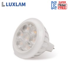 룩스램 LED할로겐 MR16 DC12V 10.5W 세트, 주백색, 5개
